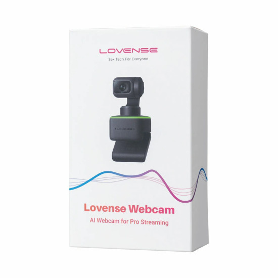 Веб-камера Lovense WebCam 4K - для стрима, ИИ-режим и активация чаевыми