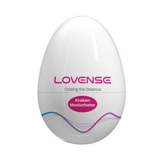 Мастурбатор-яйцо с текстурой-сюрпризом Lovense Kraken Masturbator Egg