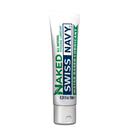 Лубрикант на водній основі для чутливої шкіри Swiss Navy NAKED All Natural, 10 ml