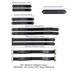 Фіксатор рук і ніг для ліжка Lockink BDSM Adjustable Bed Restraint Kit
