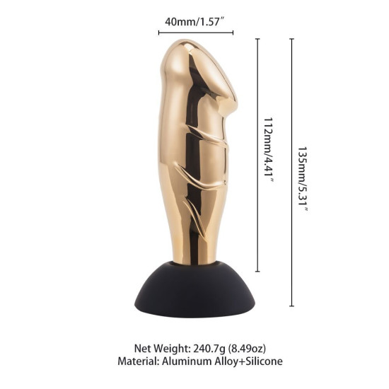 Массажер простаты с вибрацией Lockink Sevanda Hercules Vibrating Prostate Massager