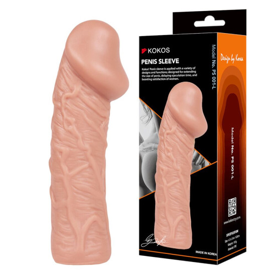 Насадка на член Kokos Penis Sleeve PS 001, L