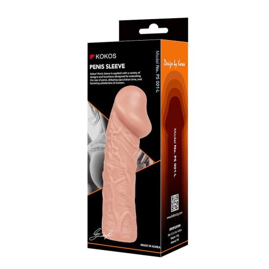 Насадка на член Kokos Penis Sleeve PS 001, L