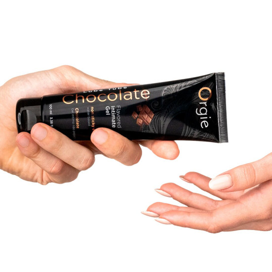 Шоколадний лубрикант на водній основі Orgie Lube Tube Chocolate, 100 ml