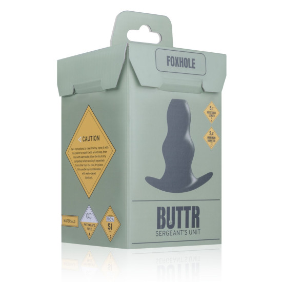 Анальна пробка BUTTR Foxhole Foxhole Hollow Butt Plug