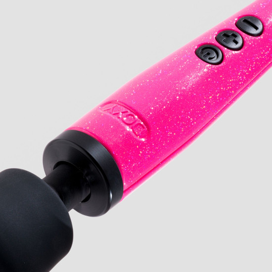 Вибромассажер, металлический корпус, очень мощный, питание 220 В Doxy Die Cast Massager Hot Pink