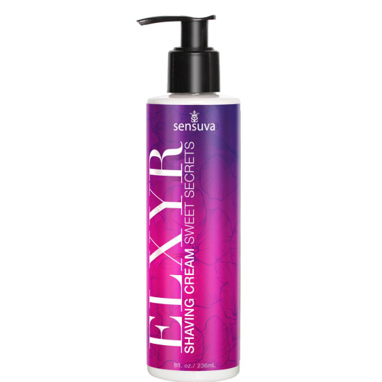 Крем для бритья Sensuva ELXYR Shaving Cream - Sweet Secrets, 236 ml
