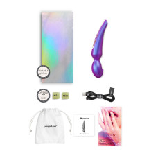 Вибромассажер, черный перламутр Love To Love Pleaser Iridescent Night