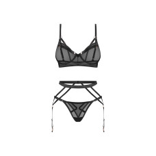 Комплект Obsessive Euridia 3-Pcs Set, размер XL/2XL