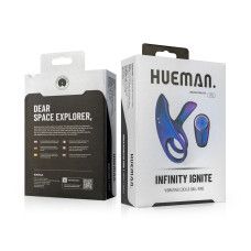 Ерекційне віброкільце Hueman Infinity Ignite Vibrating Cock Ring