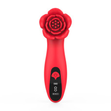 Розкішний вібратор для клітора у вигляді троянди, 9 режимів Loviss Tona Rose Vibrator