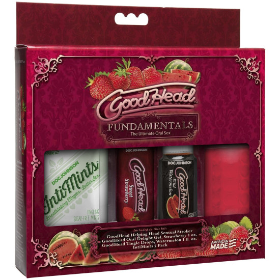 Набір для мінету Doc Johnson GoodHead Fundamentals Kit (м'ята упаковка!)