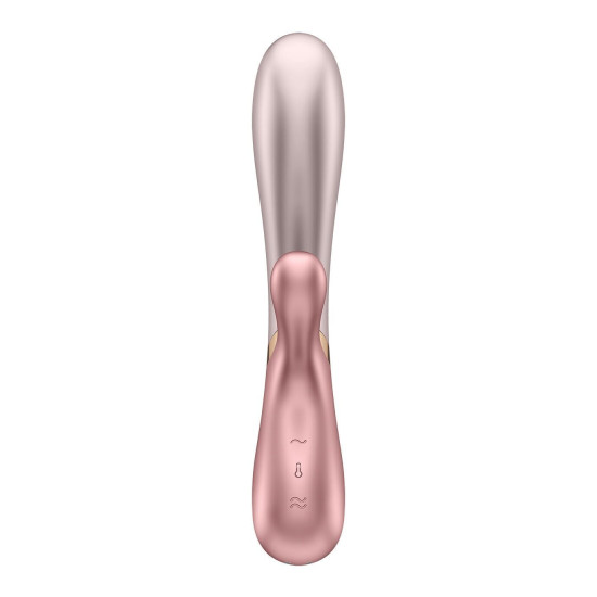 Смарт вибратор-кролик с подогревом Satisfyer Hot Lover Pink (мятая упаковка)