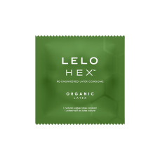 Тонкие и суперпрочные презервативы, 12 шт Lelo Hex Condoms Organic 12 Pack (мятая упаковка!!!)