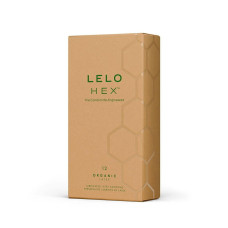 Тонкие и суперпрочные презервативы, 12 шт Lelo Hex Condoms Organic 12 Pack (мятая упаковка!!!)