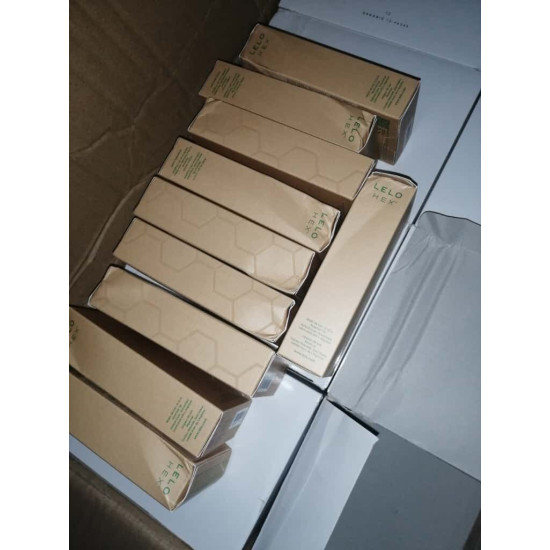 Тонкие и суперпрочные презервативы, 12 шт Lelo Hex Condoms Organic 12 Pack (мятая упаковка!!!)