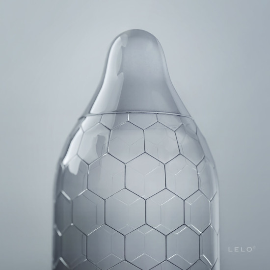 Презервативи LELO HEX Condoms Original, 3 шт. (пом'ята упаковка)