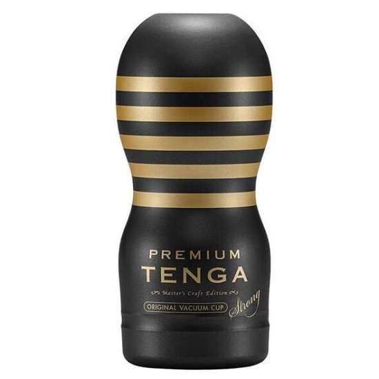 Мастурбатор глибока глотка з вакуумною стимуляцією, посилений Tenga Premium Original Vacuum Cup Strong