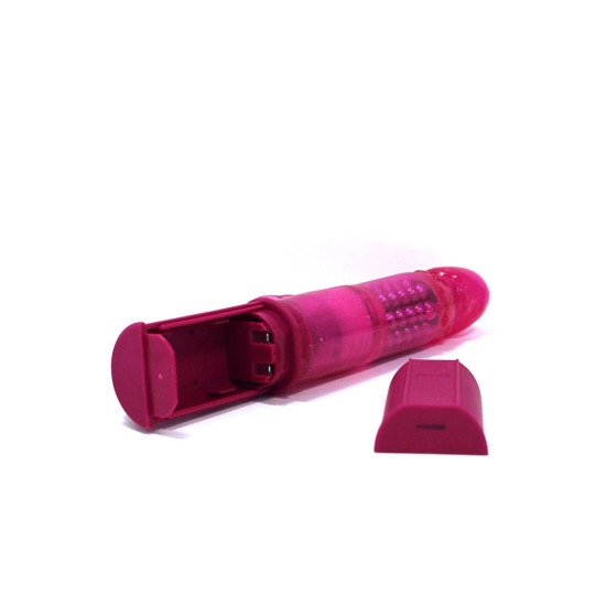Вибратор-кролик розового цвета с жемчужным массажем Dorcel Orgasmic Rabbit Pink