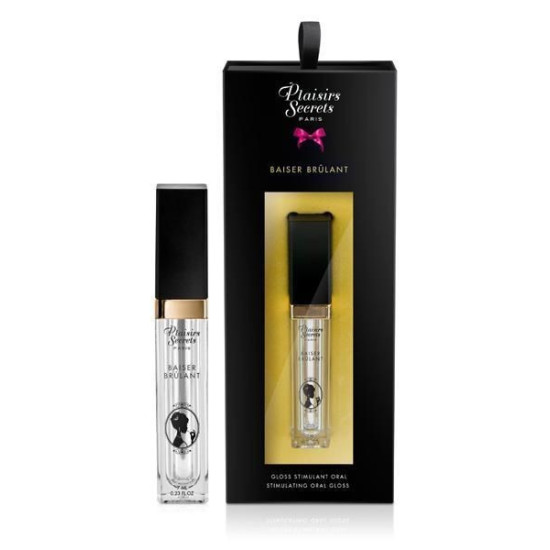 Возбуждающий блеск для губ Plaisirs Secrets Stimulating Oral Gloss Baiser Brulant, 7 ml