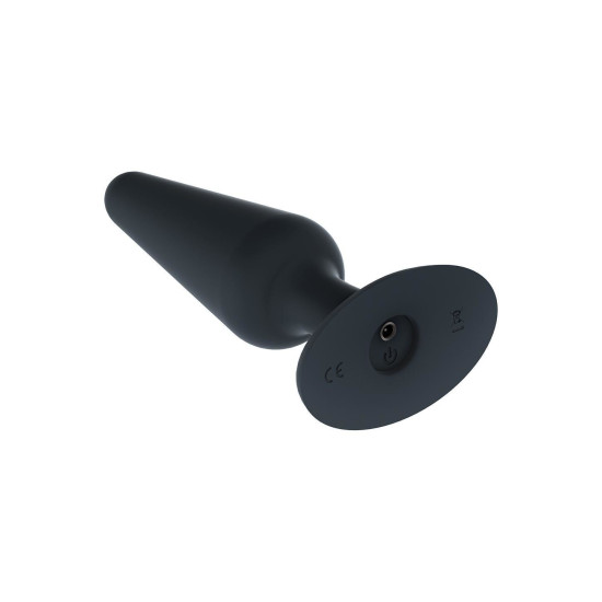 Силиконовая анальная пробка с вибрацией, длина 10 см, диаметр 4,1 см Dorcel Best Vibe Plug