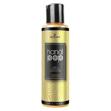 Sensuva Handipop Mango Smoothie, 125 ml - їстівна інтимна змазка зі смаком манго