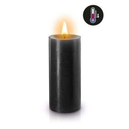 Низькотемпературна свічка для сексу і БДСМ, чорна Fetish Tentation Candle Black SM