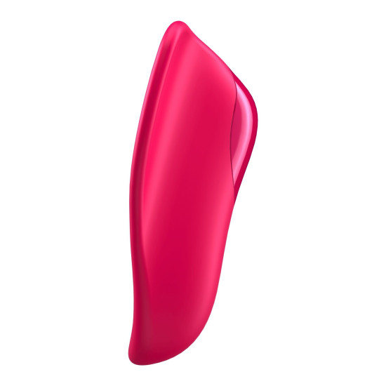 Вібратор-метелик на палець, червоний Satisfyer High Fly Red