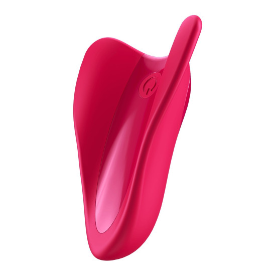 Вібратор-метелик на палець, червоний Satisfyer High Fly Red