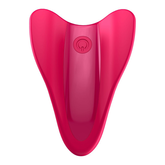 Вібратор-метелик на палець, червоний Satisfyer High Fly Red