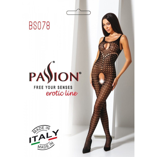 Бодистокинг, чёрный Passion BS078 Black