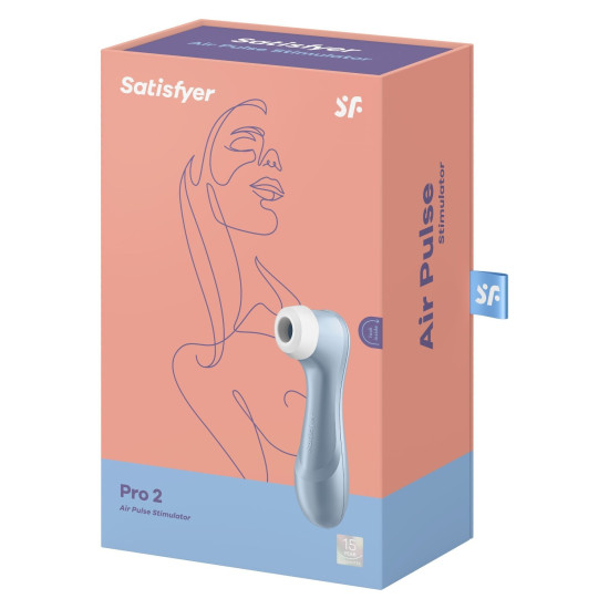 Вакуумний стимулятор, синій Satisfyer Pro 2 Blue