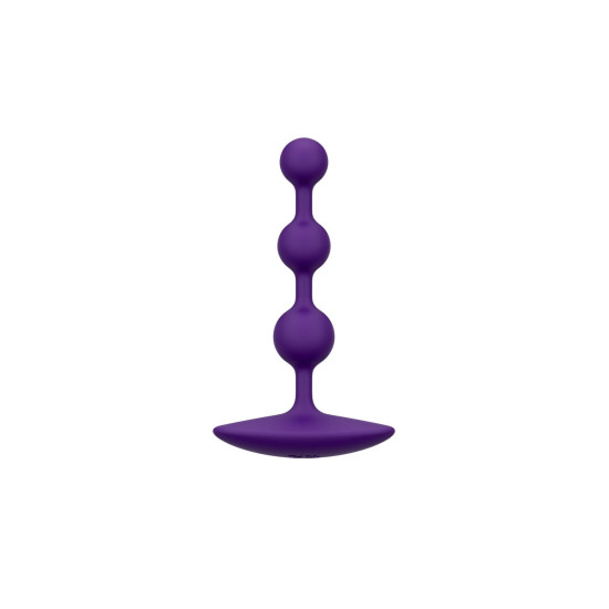 Силиконовые анальные бусы, макс. диаметр 2,6 см Romp Amp Dark Purple