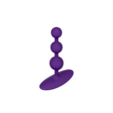 Силіконові анальні намиста, макс. діаметр 2,6 см Romp Amp Dark Purple