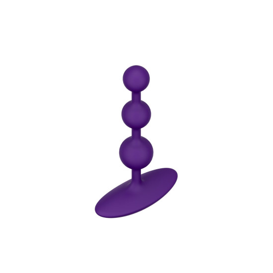 Силиконовые анальные бусы, макс. диаметр 2,6 см Romp Amp Dark Purple