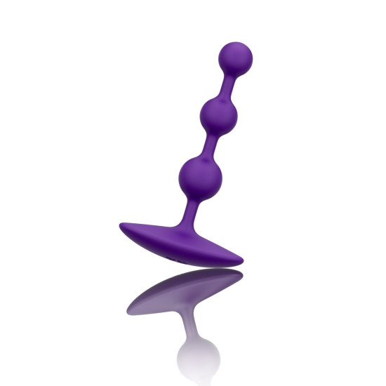 Силиконовые анальные бусы, макс. диаметр 2,6 см Romp Amp Dark Purple