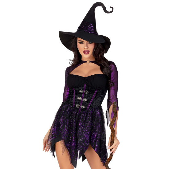 Костюм ведьмы (платье и шляпа) Leg Avenue Mystical Witch, S
