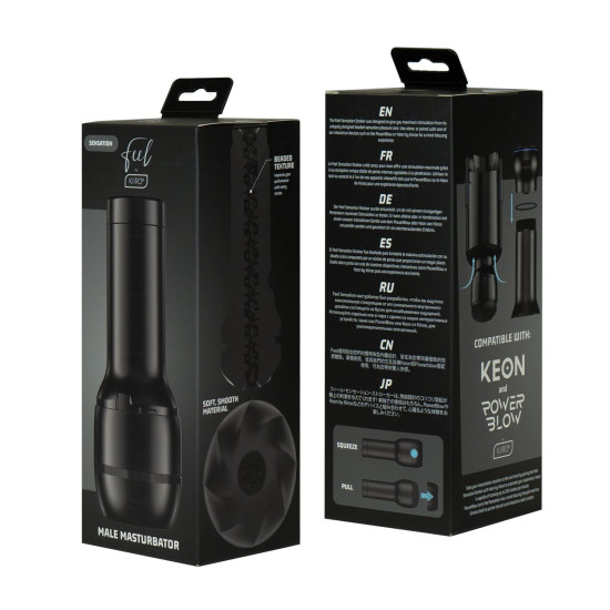Мастурбатор, совместим с PowerBlow и Keon Kiiroo FeelSensation Stroker PBC