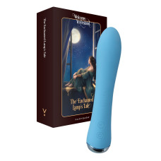 Вибратор с подогревом до 42 °C, синий FairyGasm WowGenie Blue