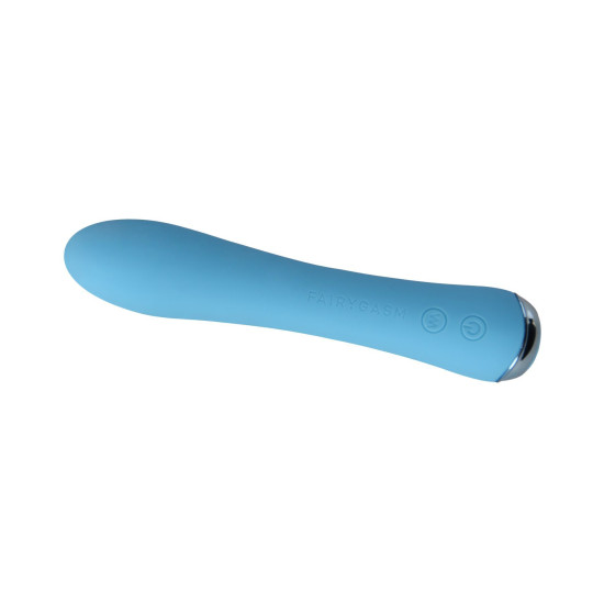 Вибратор с подогревом до 42 °C, синий FairyGasm WowGenie Blue