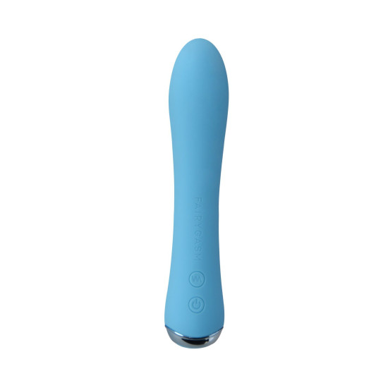 Вибратор с подогревом до 42 °C, синий FairyGasm WowGenie Blue