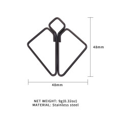 Зажимы для сосков, серые Lockink Nipple Clamps Grey