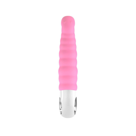 Гибкий вибратор для точки G, 12 режимов, розовый Fun Factory Patchy Paul Candy Rose