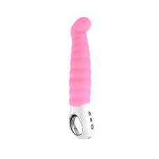 Гнучкий вібратор для точки G, 12 режимів, рожевий Fun Factory Patchy Paul Candy Rose