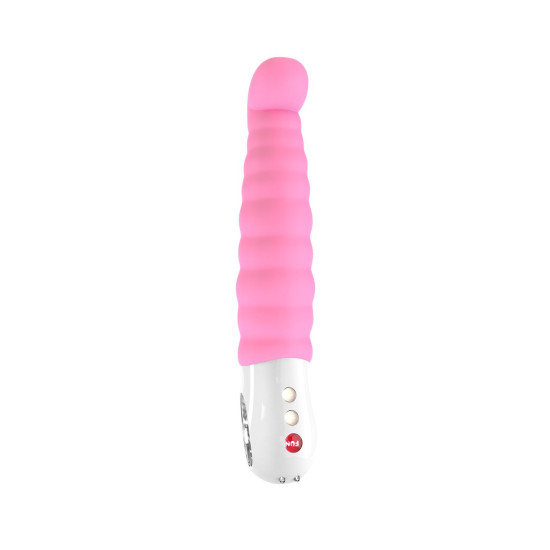 Гибкий вибратор для точки G, 12 режимов, розовый Fun Factory Patchy Paul Candy Rose