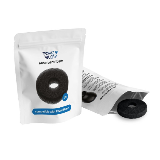 Поглинаюча губка для PowerBlow, 5 шт Kiiroo Powerblow Absorbent Foam