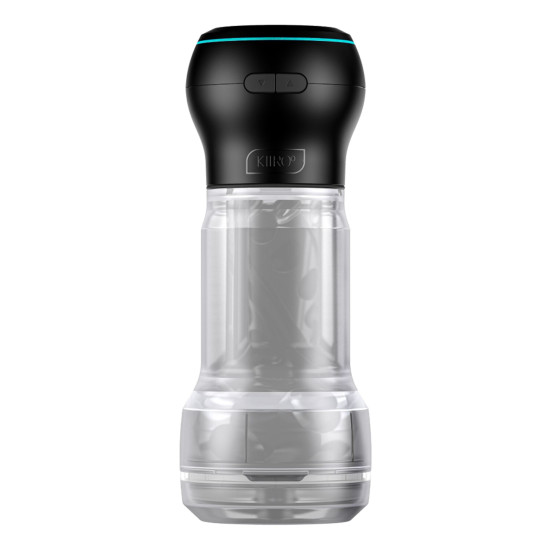 Мастурбатор с всасывающей интерактивной насадкой PowerBlow Kiiroo Feel Pocket Crystal PowerBlow Combo Set
