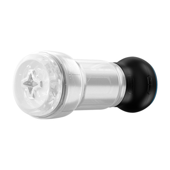 Мастурбатор с всасывающей интерактивной насадкой PowerBlow Kiiroo Feel Pocket Crystal PowerBlow Combo Set