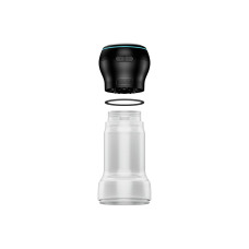 Мастурбатор із всмоктуючою інтерактивною насадкою PowerBlow Kiiroo Feel Pocket Crystal PowerBlow Combo Set