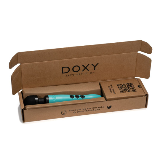 Вибромассажер, бирюзовый Doxy3 USB-C Massager Turquoise
